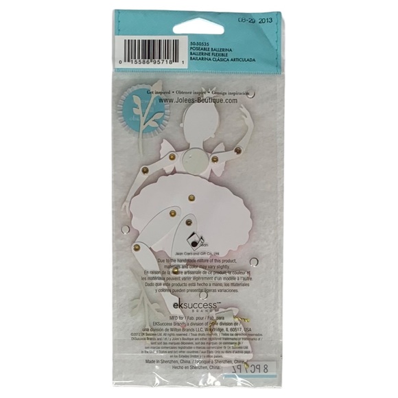 Jolee's Boutique Poseable Ballerina Dimensional Sticker - Picture 10 of 11
